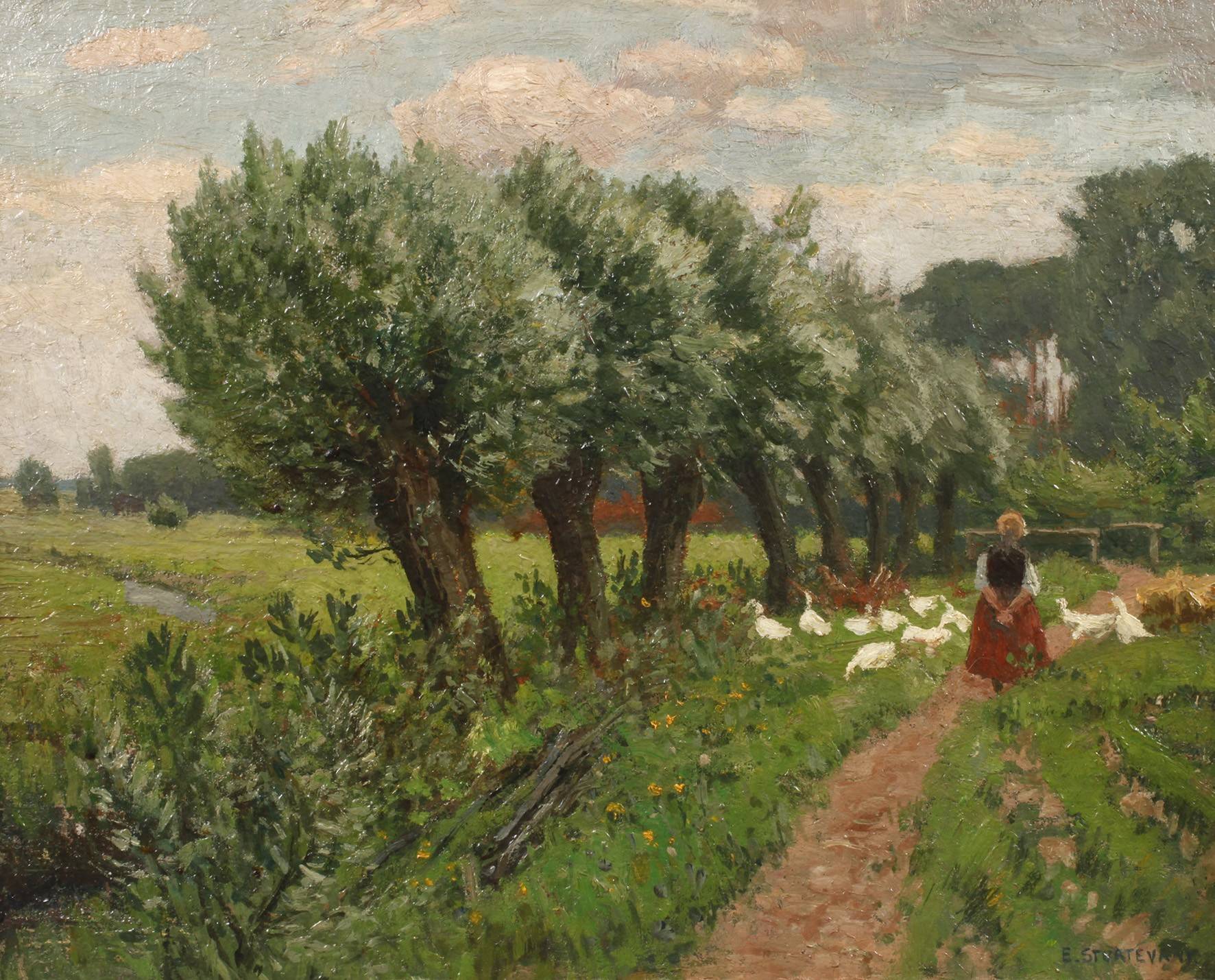 Erich Sturtevant, Frühlingsweiden im Fläming