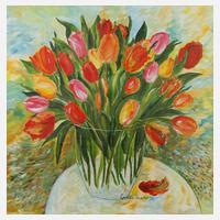 Cornelia Teuscher, Tulpenstillleben111