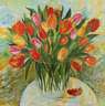 Cornelia Teuscher, Tulpenstillleben