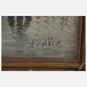 Adrian van der Ven, Im Hochseehafen