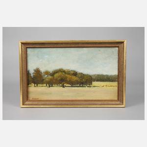 Rudolf Vent, attr., Sommerlandschaft bei Weimar