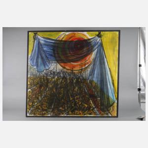 G. F. Winkler, Aufmarsch unter verhangener Sonne