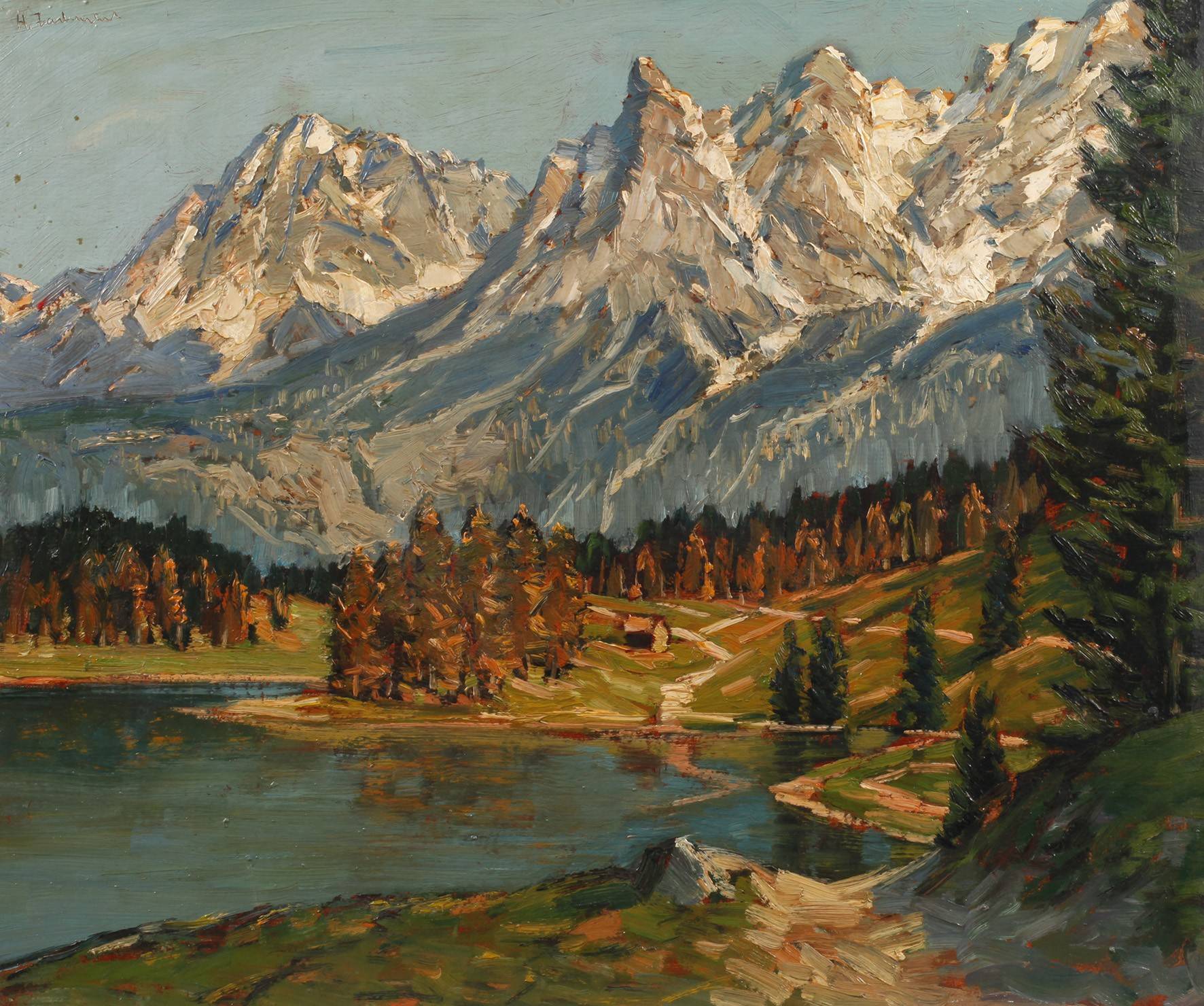 H. Zachmann, Alpensee