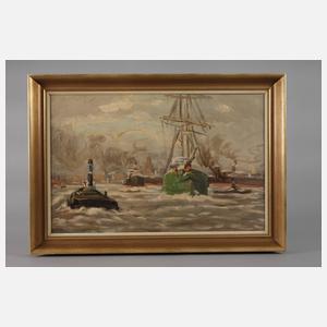 Erich Zeyer, Hafenansicht