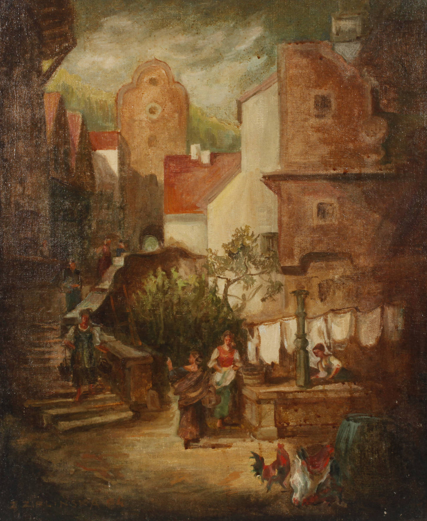 Zofa Zielinska, Frauen am Brunnen