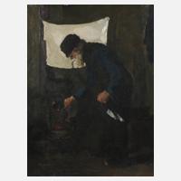 Alter Mann am Ofen111