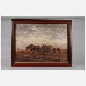 Bäuerliches Pferdefuhrwerk