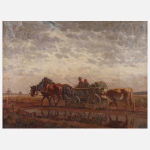 Bäuerliches Pferdefuhrwerk