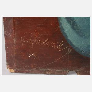 Zwei Mädchenakte mit Reh am Meer