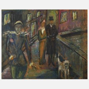 Abends auf der Straße