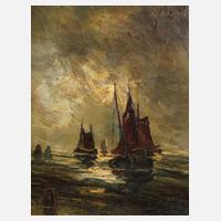 Segelboote in der Abenddämmerung111