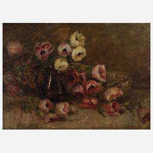 Blumenstillleben mit Anemonen