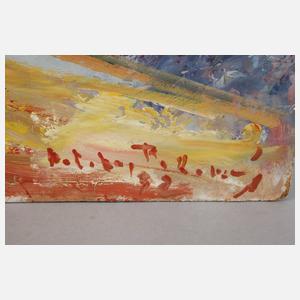 Expressives Blumenstillleben