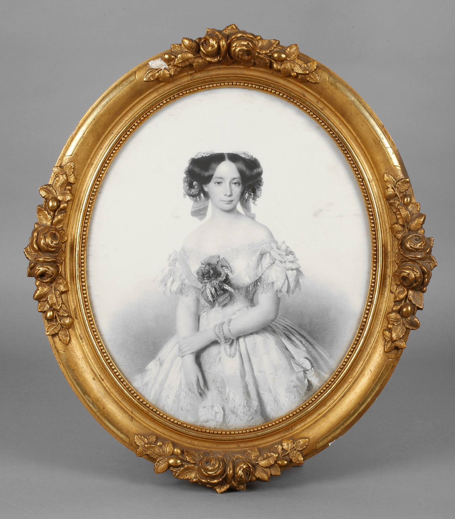 Gründerzeitlicher Ovalrahmen