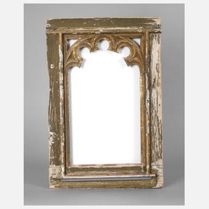 Rahmen aus einem neogotischen Element