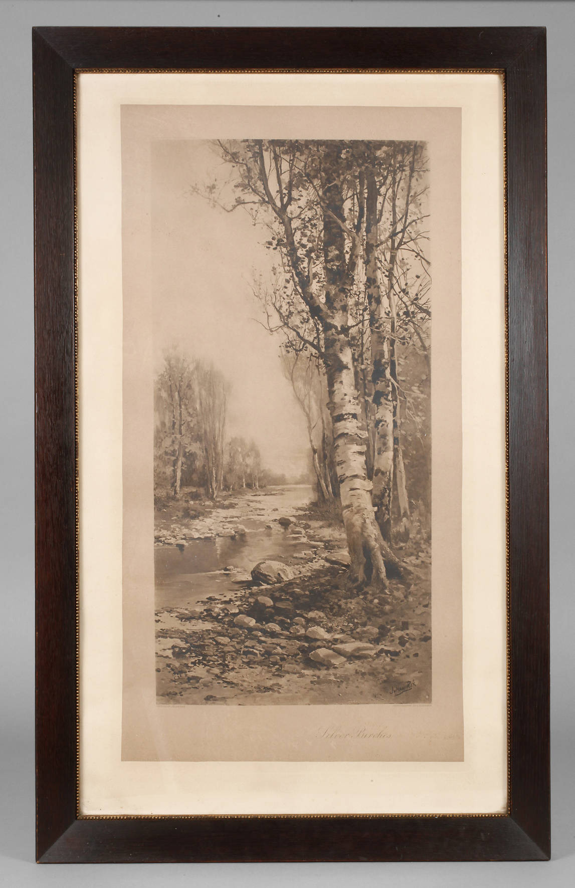 Eichenleiste mit Goldkante