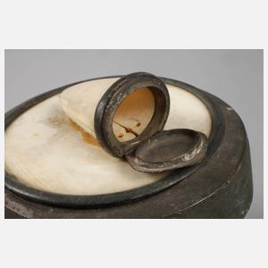 Deckeldose Elfenbein