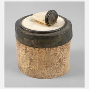 Deckeldose Elfenbein