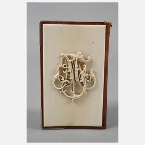 Feines Visitenkartenetui Elfenbein