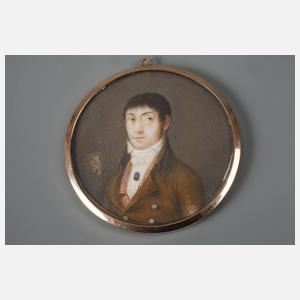 Miniatur im Goldrahmen