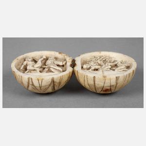 Beinschnitzerei Erotika