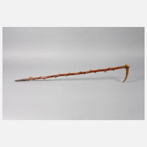 Jagdlicher Spazierstock