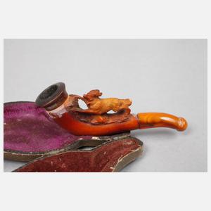 Drei Meerschaumpfeifen