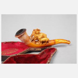 Drei Meerschaumpfeifen