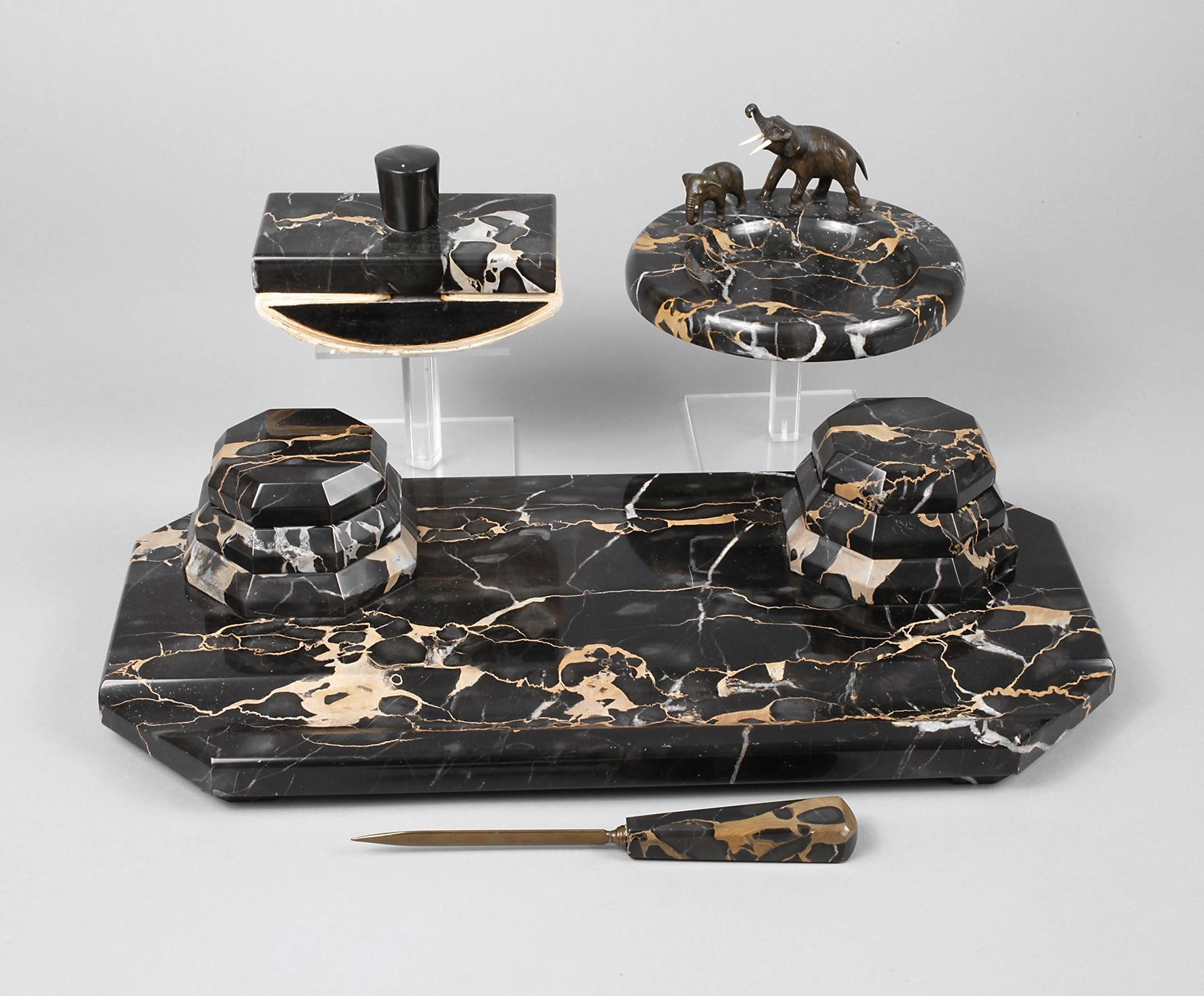 Schreibtischgarnitur Art déco