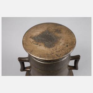 Großer Bronzemörser