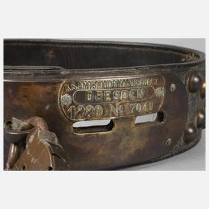 Historisches Hundehalsband