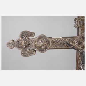 Großes Vortragekreuz Silber