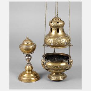 Weihrauchschwenker und Ziborium