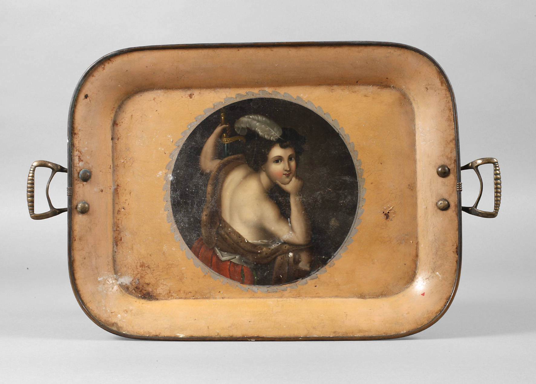 Tablett Manufaktur Stobwasser attr.