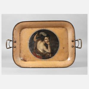 Tablett Manufaktur Stobwasser attr.