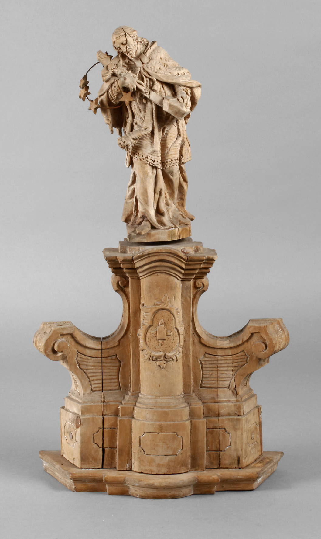 Geschnitzte Heiligenplastik Barock