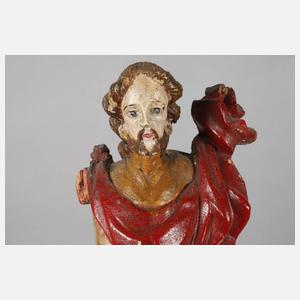Geschnitzte Heiligenfigur
