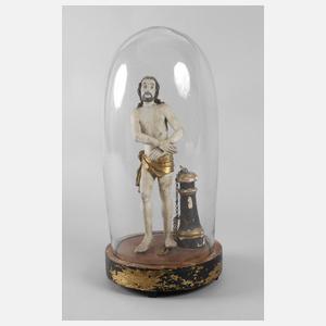 Geschnitzte Christusplastik