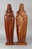 Paar figürliche Schnitzereien