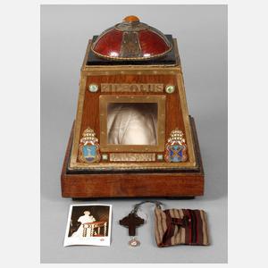 Pileolus getragen von Papst Pius XII.