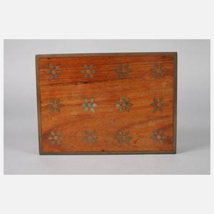 Intarsierte Schatulle