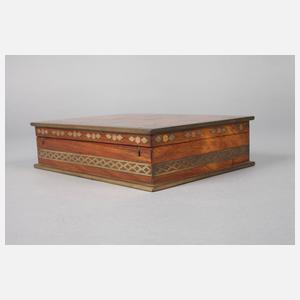 Intarsierte Schatulle