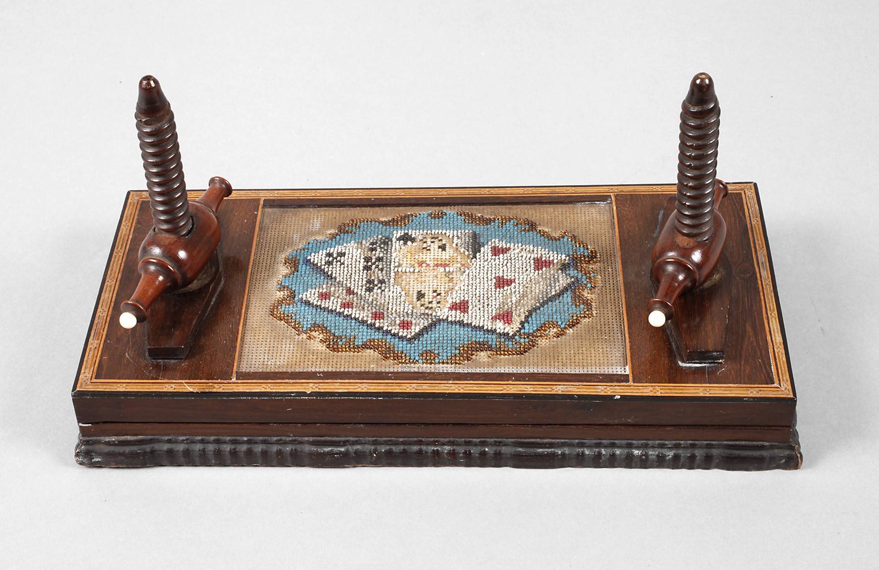 Kartenpresse Biedermeier