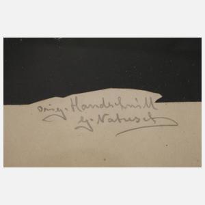 Paar Scherenschnitte