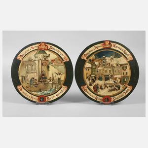 Paar Schützenscheiben