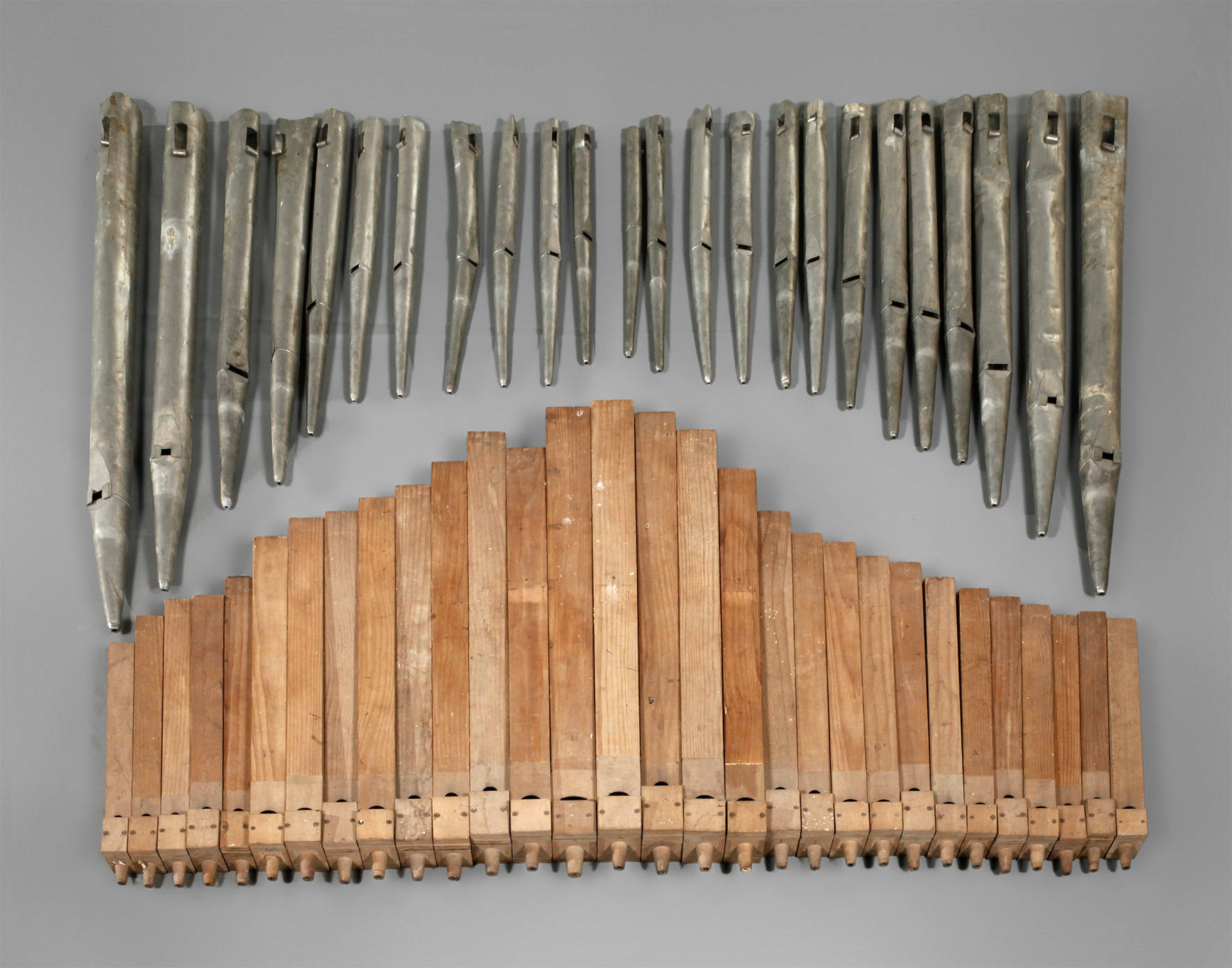 Konvolut Orgelpfeifen