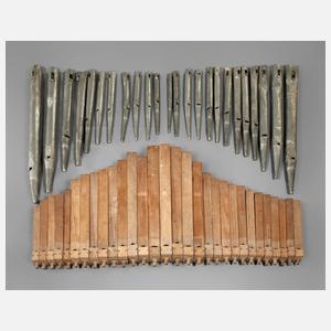 Konvolut Orgelpfeifen