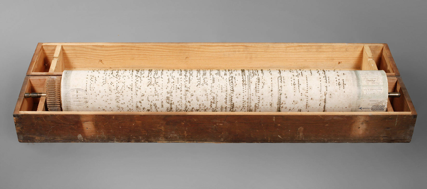 Große Stiftwalze für Drehpiano