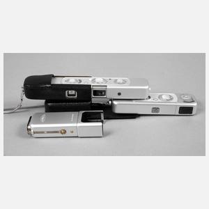 Zwei Kleinbildkameras Minox