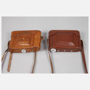 Zwei Rollfilmkameras